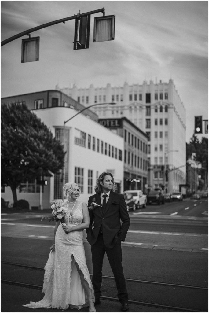 Downtown Astoria Wedding
