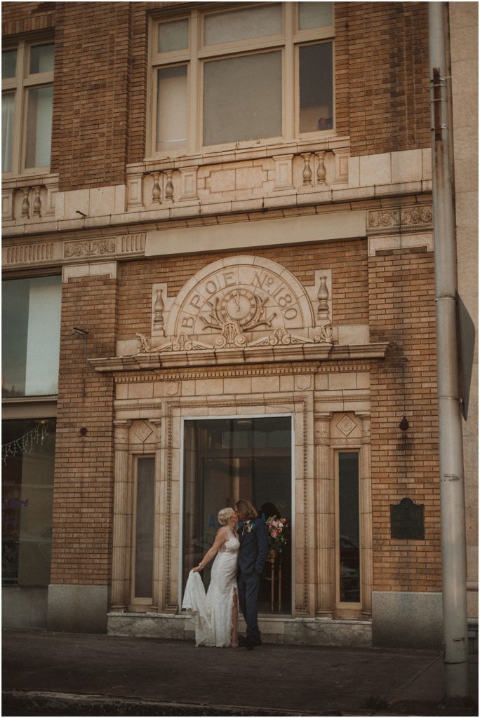 Downtown Astoria Wedding